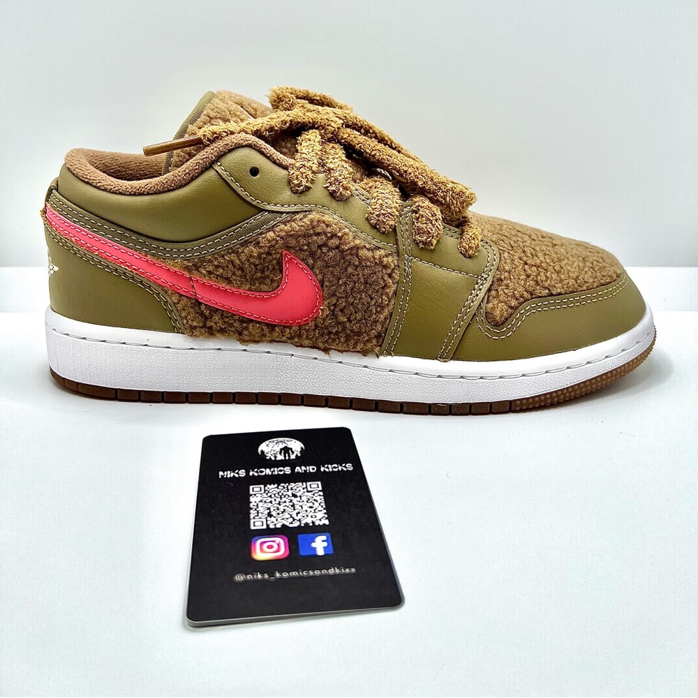 GS AIR JORDAN 1 TEDDY BEAR BIG KIDS SIZE 4Y